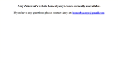 Desktop Screenshot of homesbyamyz.com