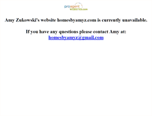 Tablet Screenshot of homesbyamyz.com